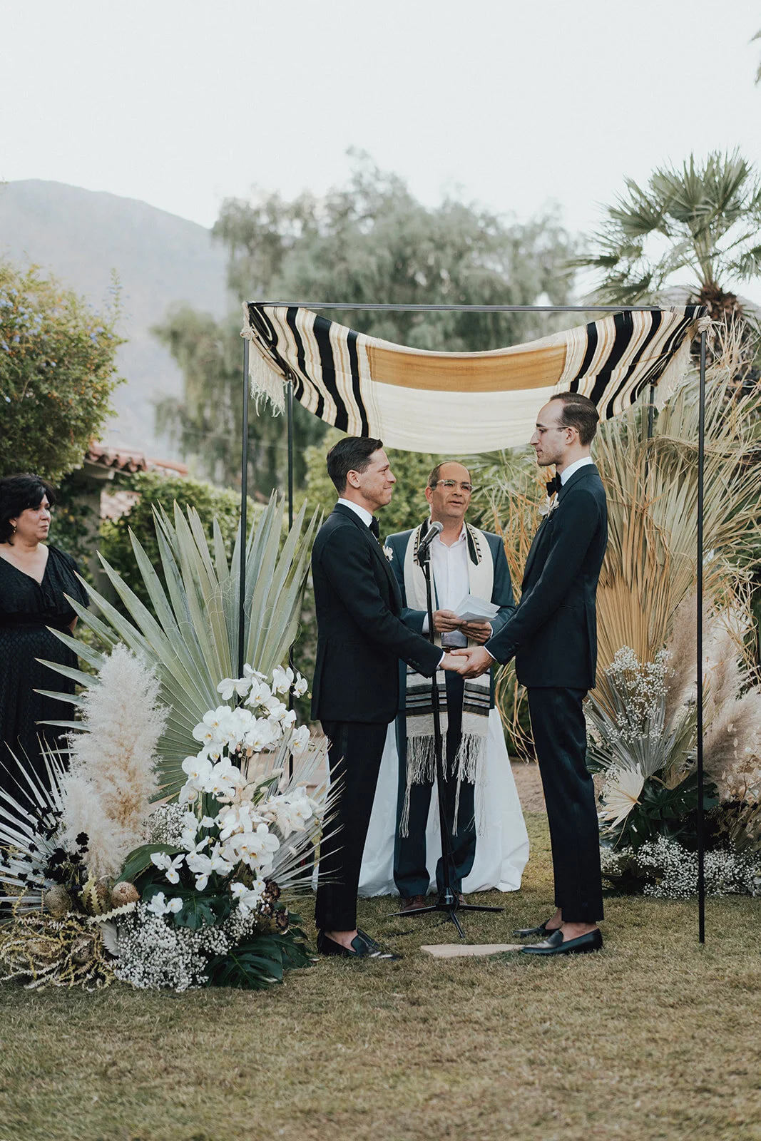 Wheelhouse wedding ceremony florals and design