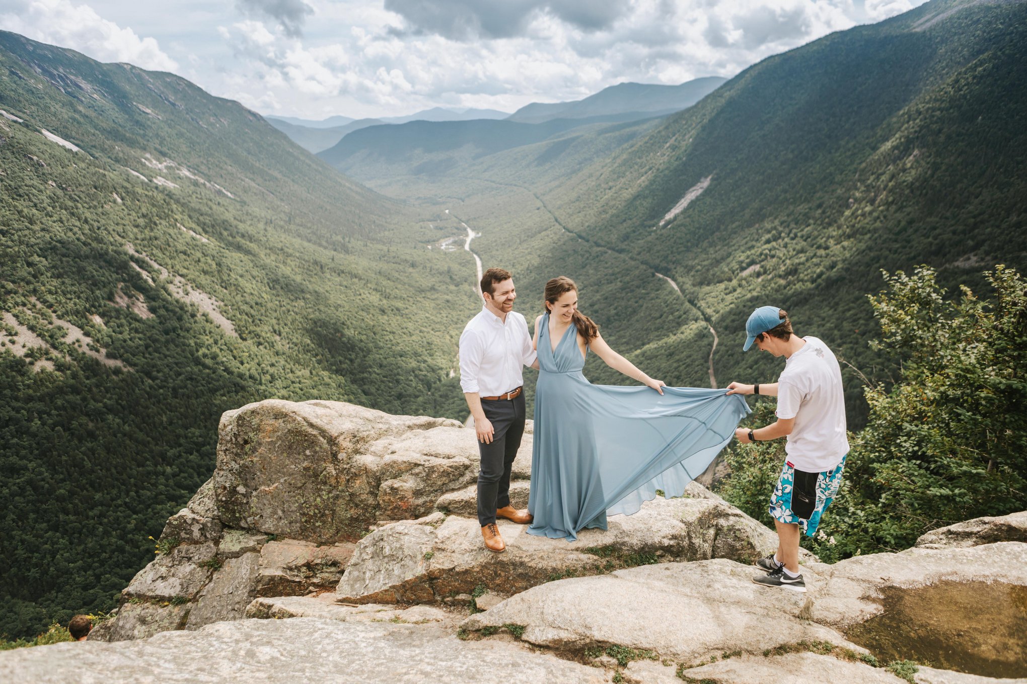 Oh, was that just some Beyonce wind blowing Katelyn's dress? Why no it was assistant / boyfriend Paul! He grabbed the corner of the dress and let it drop, then I Photoshopped his arm out of the picture. TEAMWORK MAKES THE DREAM WORK!!!