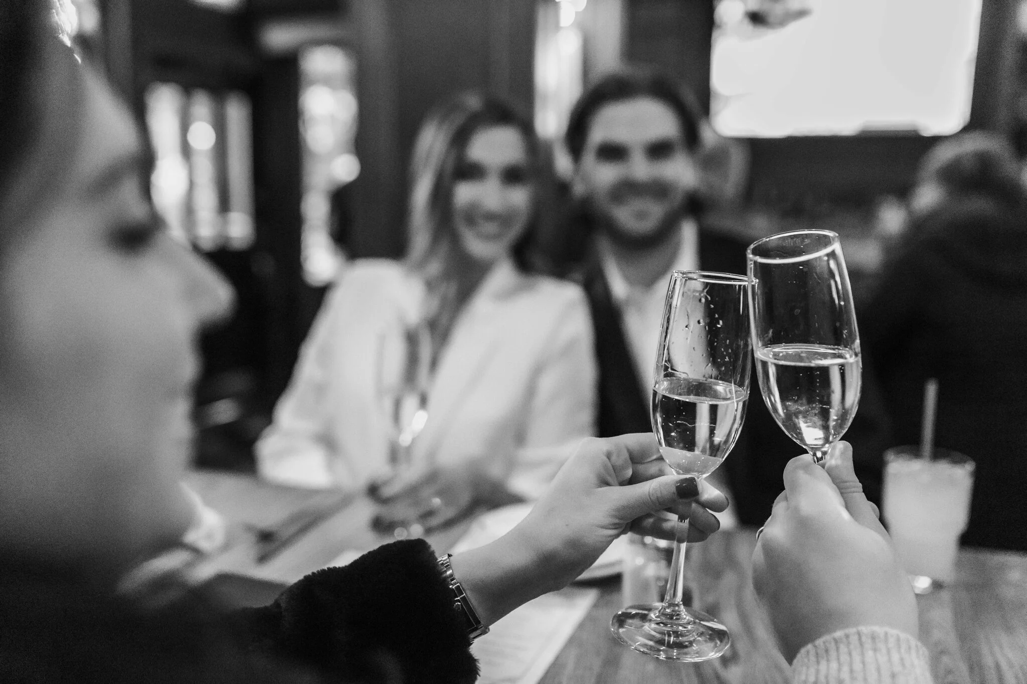 A snowy, romantic Boston City Hall + Mistral winter wedding