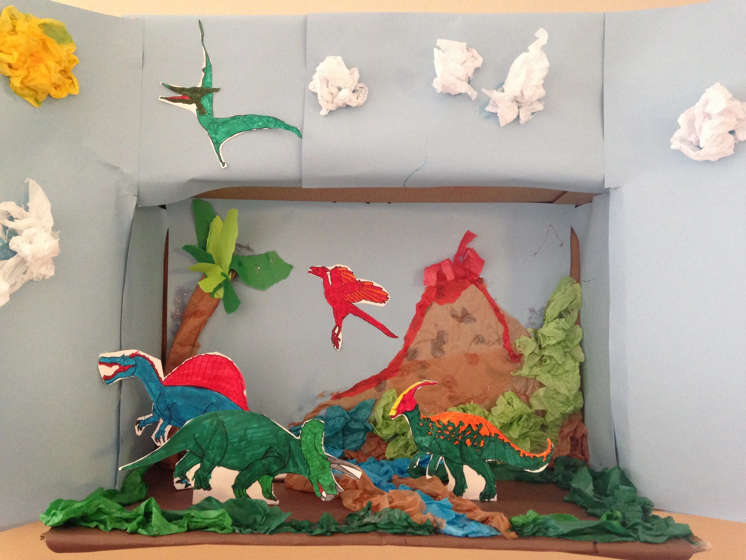 Dylan's diorama.