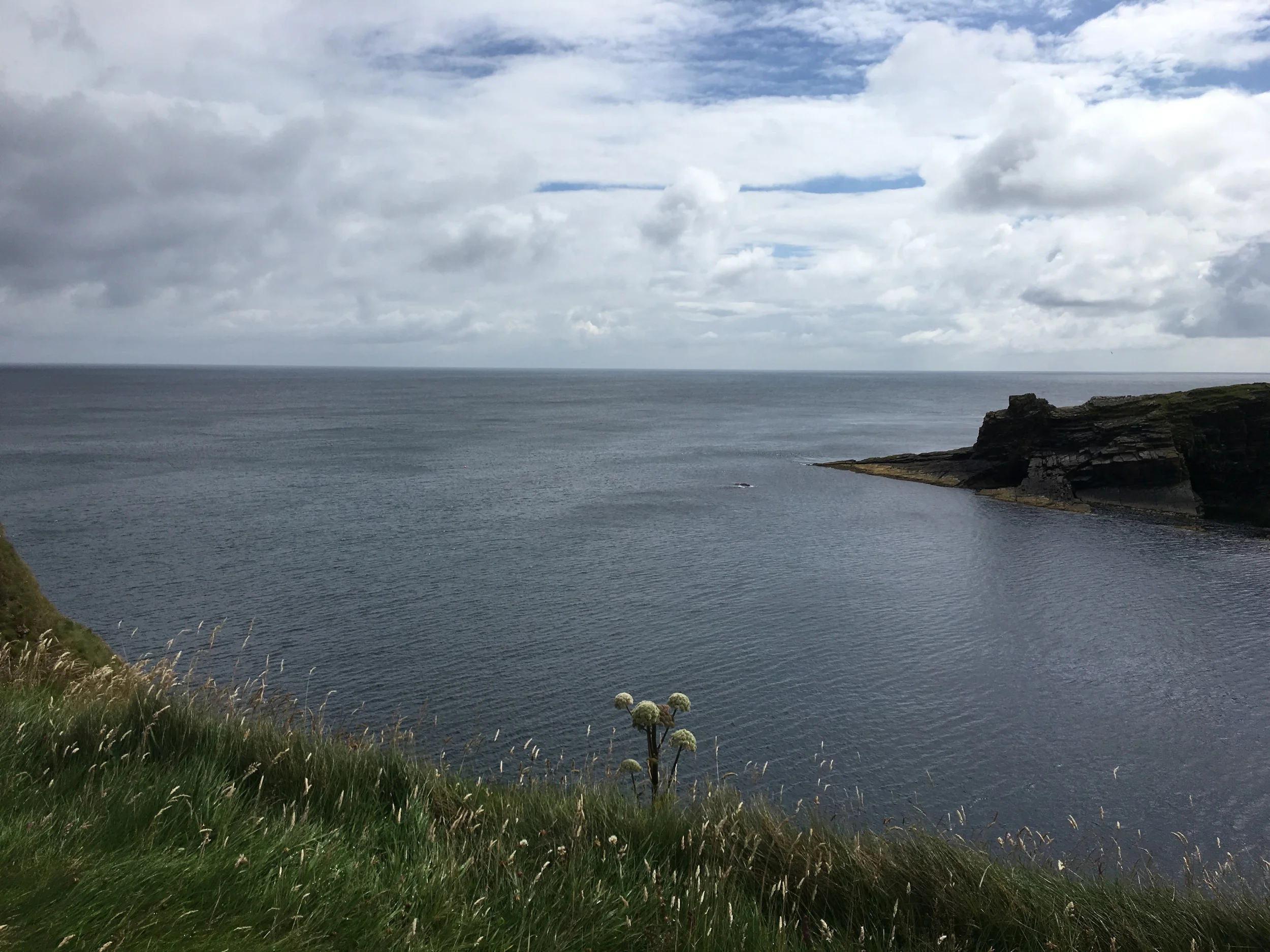 Expansive sea views.