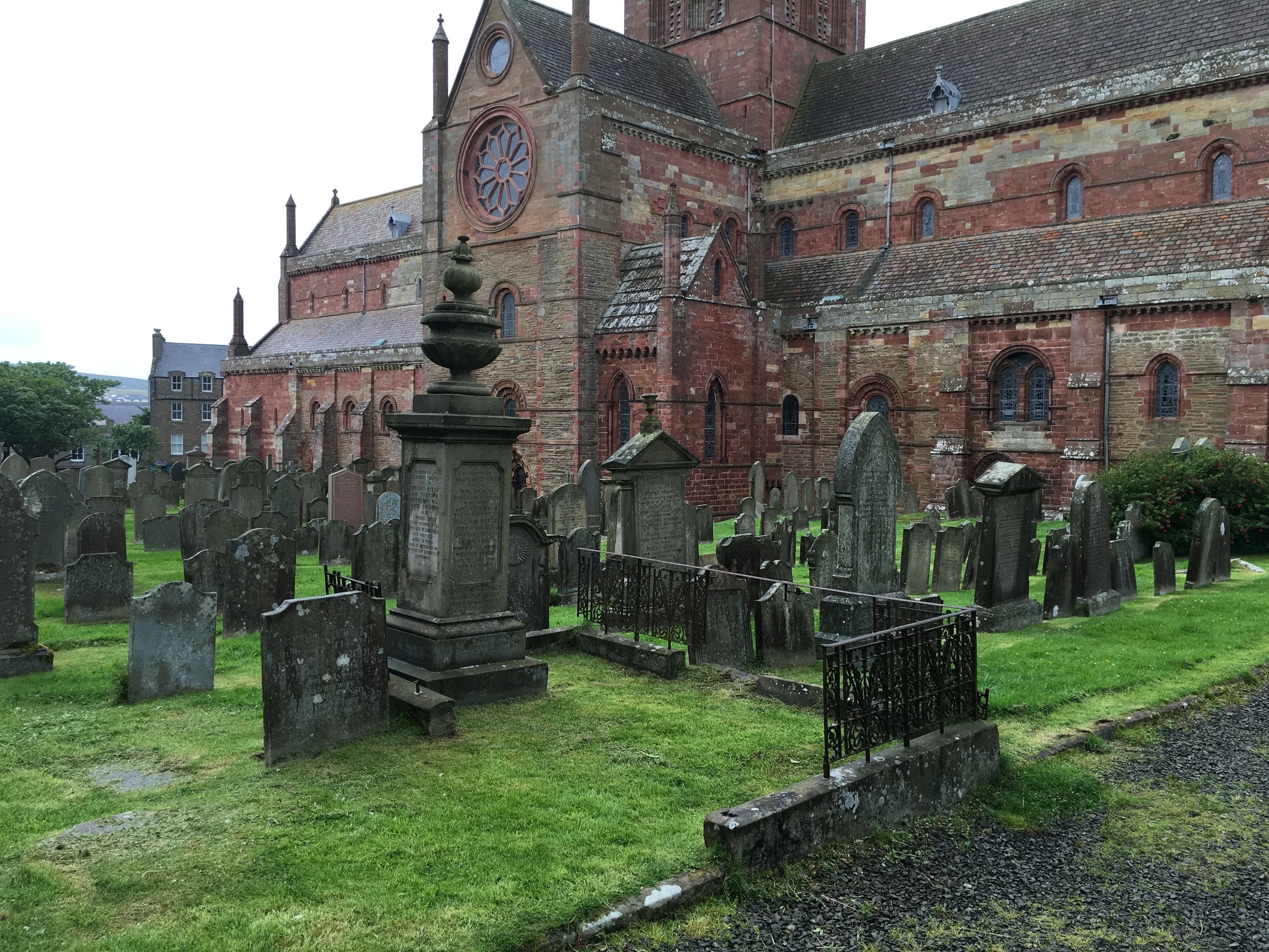 St. Magnus Cathedral and grounds, Kirkwall.
