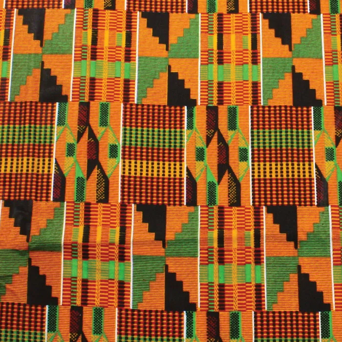 Kente cloth.