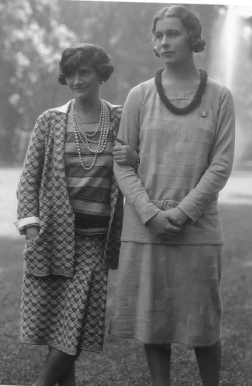 Coco Chanel with Lady Abdy, May 1929.