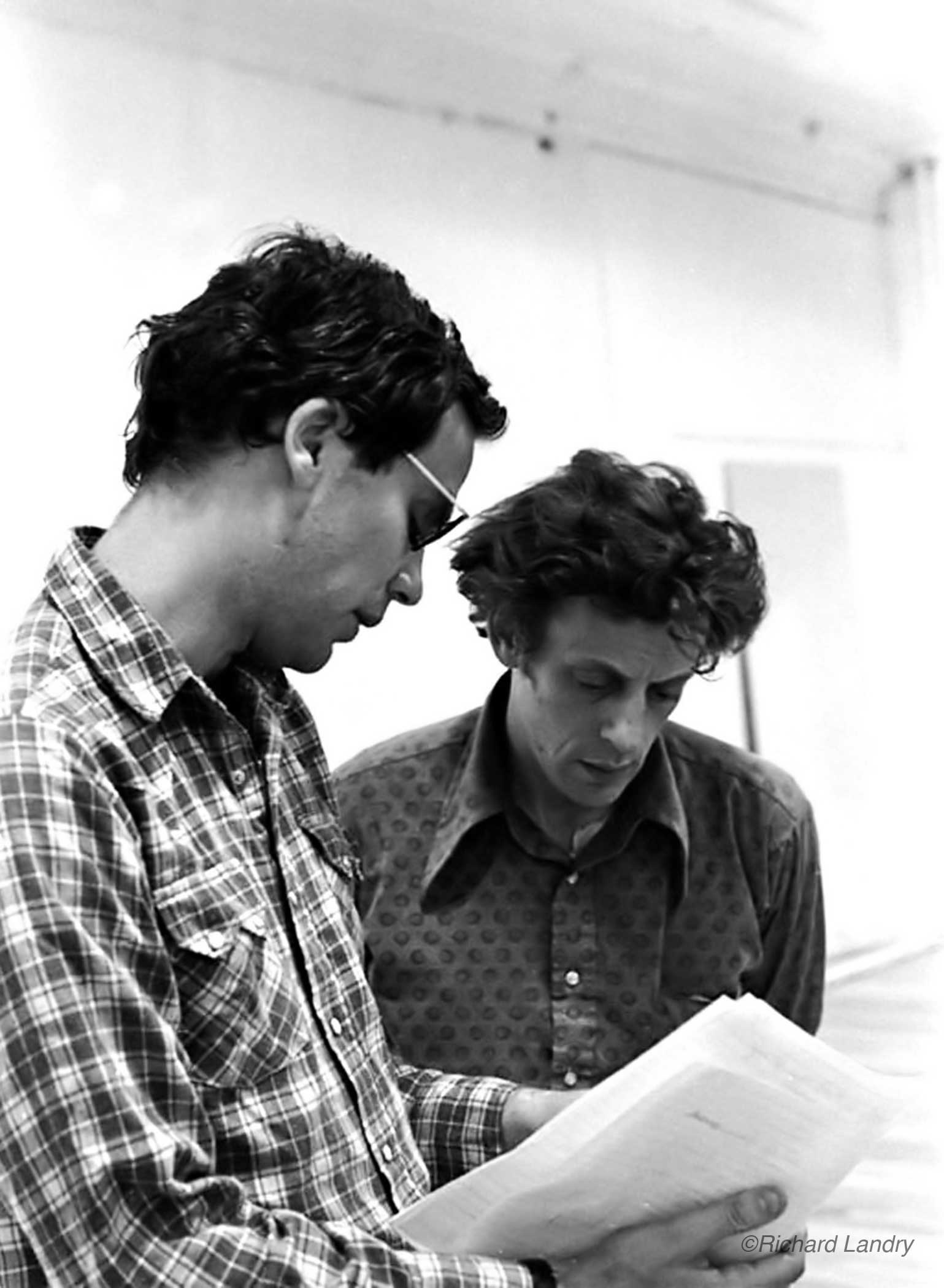 Robert Wilson and Philip Glass (1976)