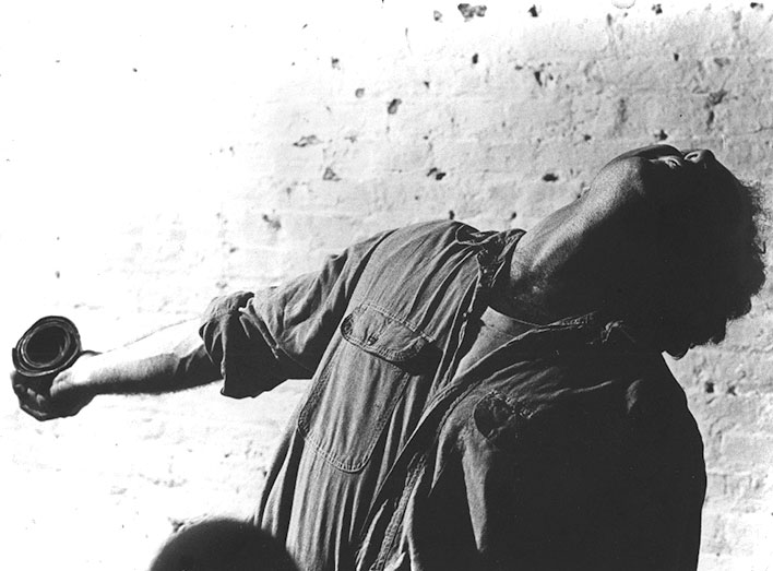 Richard Serra "Lead Weight" (1969)