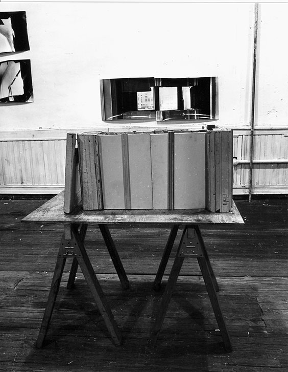 Gordon Matta-Clark "Bronx Floors: Four Way Wall" (1972)