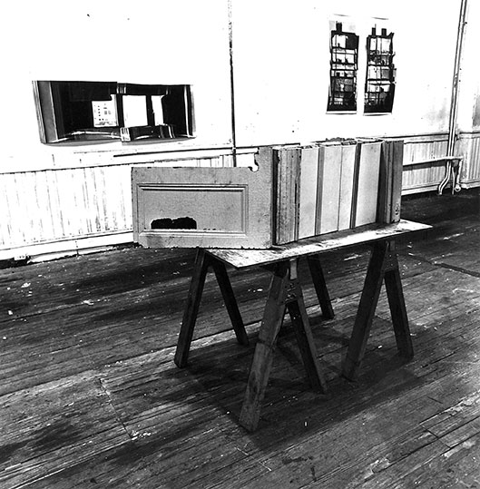 Gordon Matta-Clark "Four Way Walls"