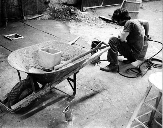Gordon Matta-Clark "Casting"