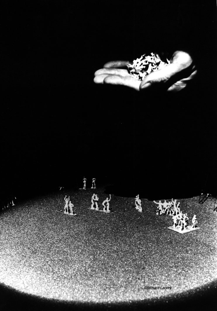 David Warrilow "Lost Ones" Samuel Beckett (1975)