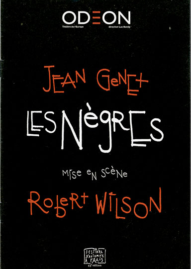 Jean Genet's "The Blacks" Odeon Theater Paris (2014)