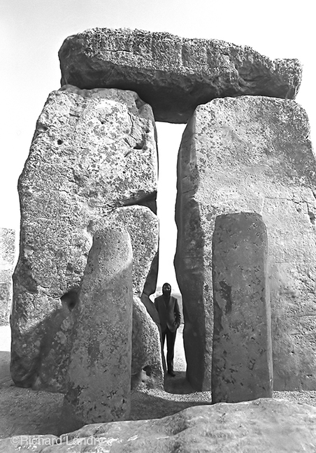 Ulrich Rückreim at Stonehenge (1972)