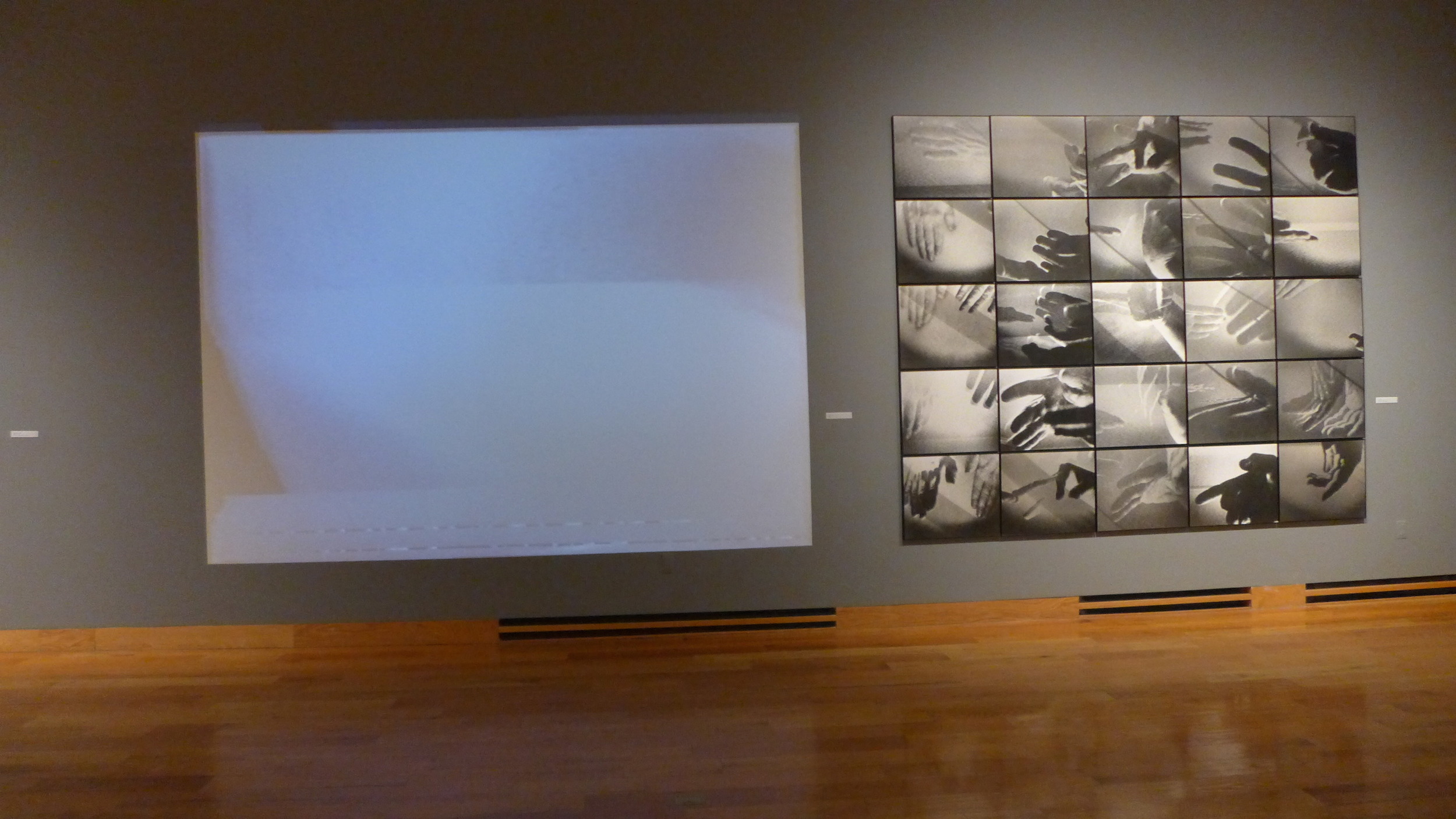 1,2,3,4 Video and Photograph Installation