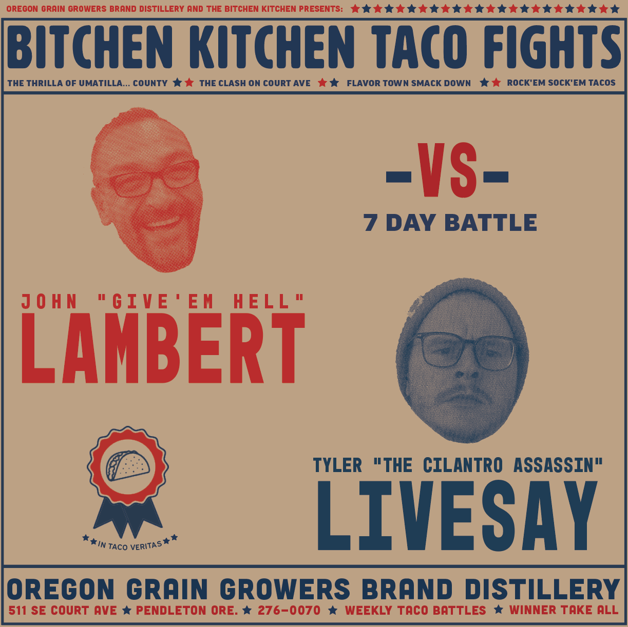 Taco Fights Round 1