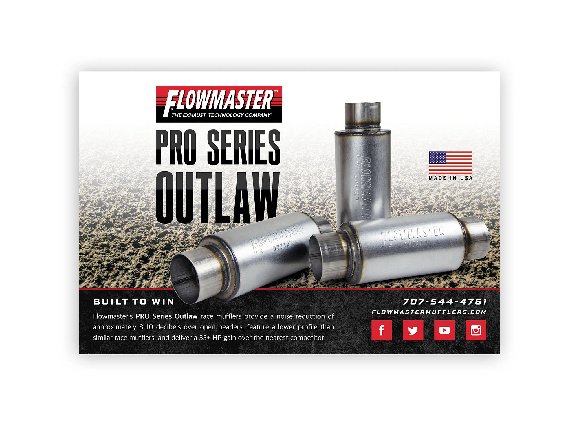 Flowmaster Pro Series Outlaw