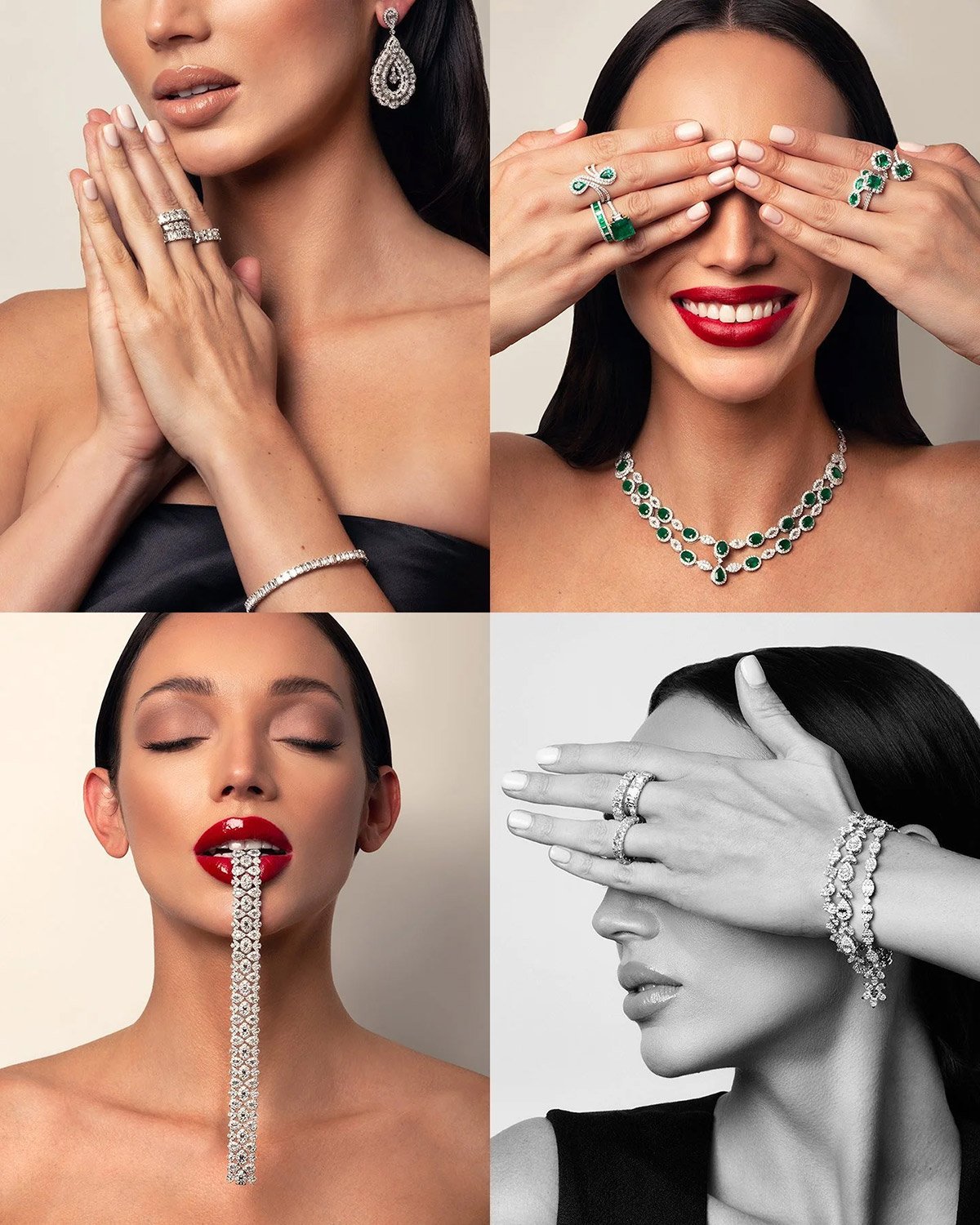  Commercial jewelry photography for Baranof Jewelers by MANICPROJECT capturing the intricate detail and brilliance of high-end diamonds and luxury watches in Salt Lake City 