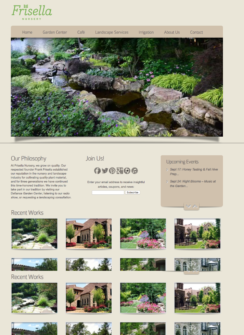 Old Homepage