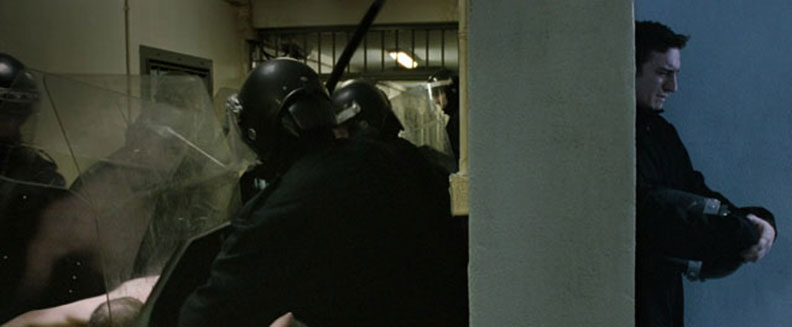 Steve McQueen's - 'Hunger' - The-riot squad officer