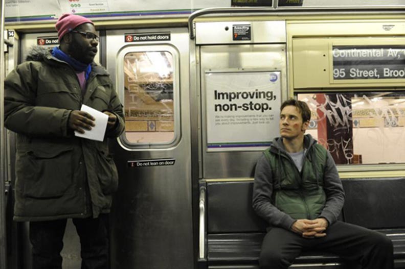 Director Steve McQueen and his preferred male lead, Michael Fassbender.