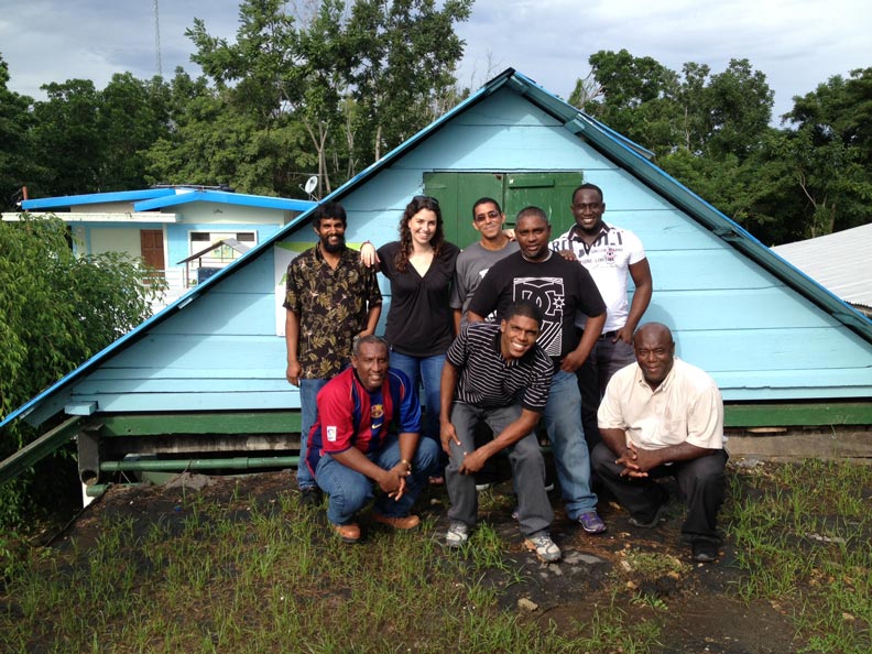 Isabel and the Rancho Quemado Estate crew.