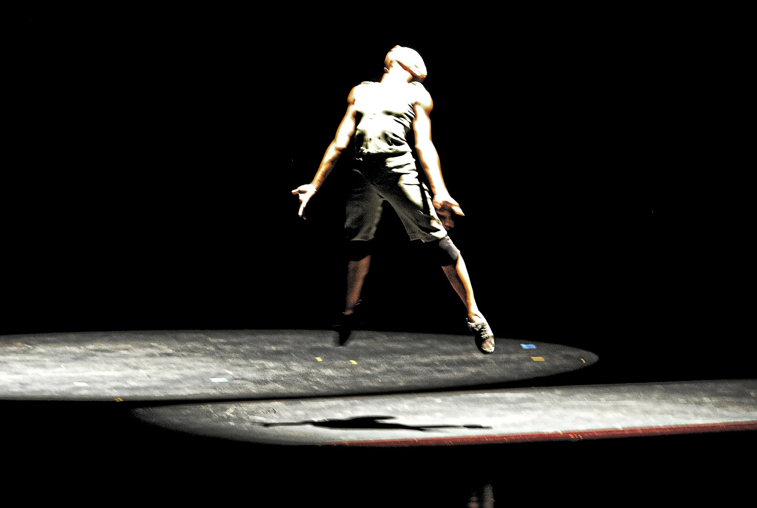 Flint (2011) -Dancer: LaShaun Prescott, Dance Comapny: Elle NYTT, Dance Show: Elle 7 Photography: Karen Johnstone, Location: National Academy of the Performing Arts, Port-of-Spain - Trinidad