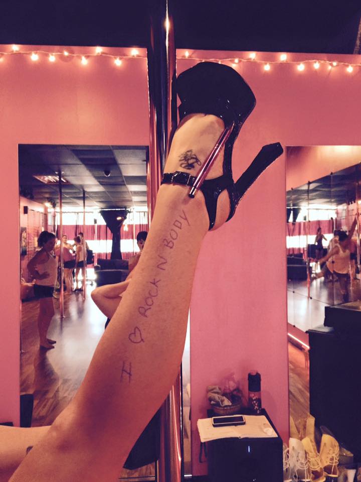 A self-tattoo by Lauren!