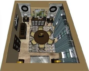SPACE PLANNING  |  Dinning Room