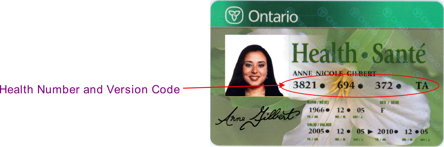 Добавить карту health. Карта Health Card Канады. Ontario Health Card number. Хеалт кард Канада. Health sante Ontario.
