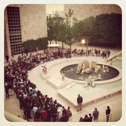 'sunken' - performed @ getty for dcw "get wet" series