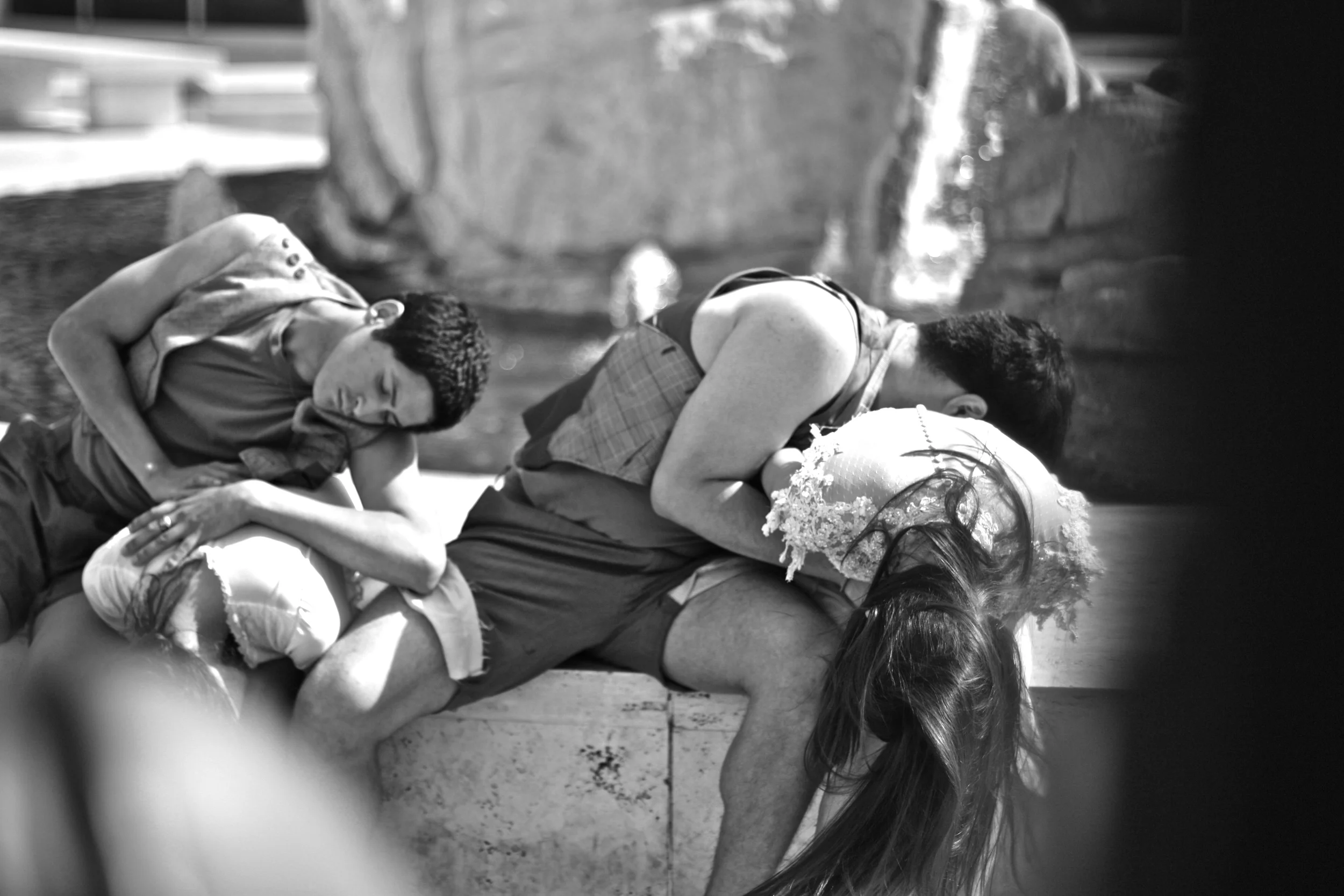 'sunken' - performed @ getty for dcw "get wet" series