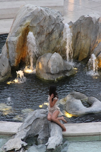 'sunken' - performed @ getty for dcw "get wet" series