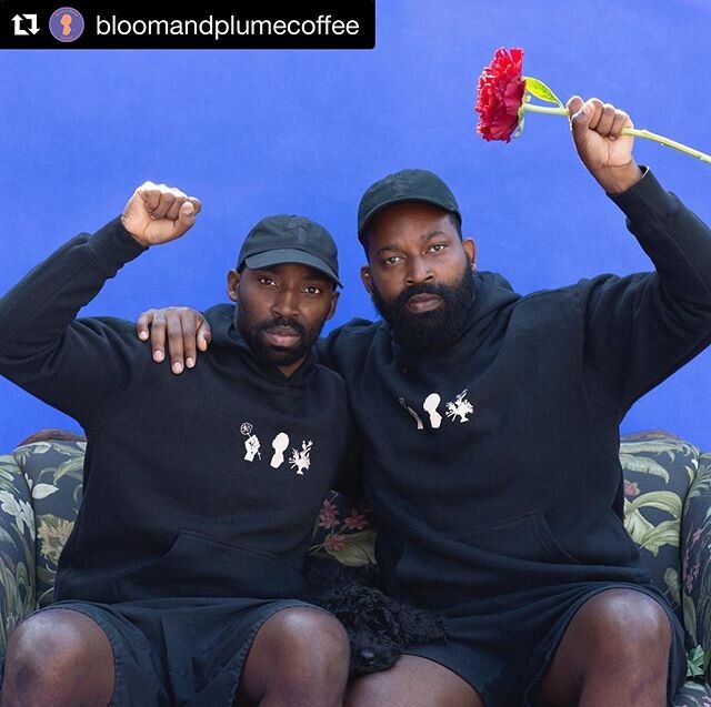 SUPPORT @bloomandplumecoffee ・・・
Bonded together for eternity.

The Fist &amp; The Flower, forged forever in a dualistic relationship tethered by the strength to push, endure, overcome, outlast in the sweetest and most beautiful fashion led by the in