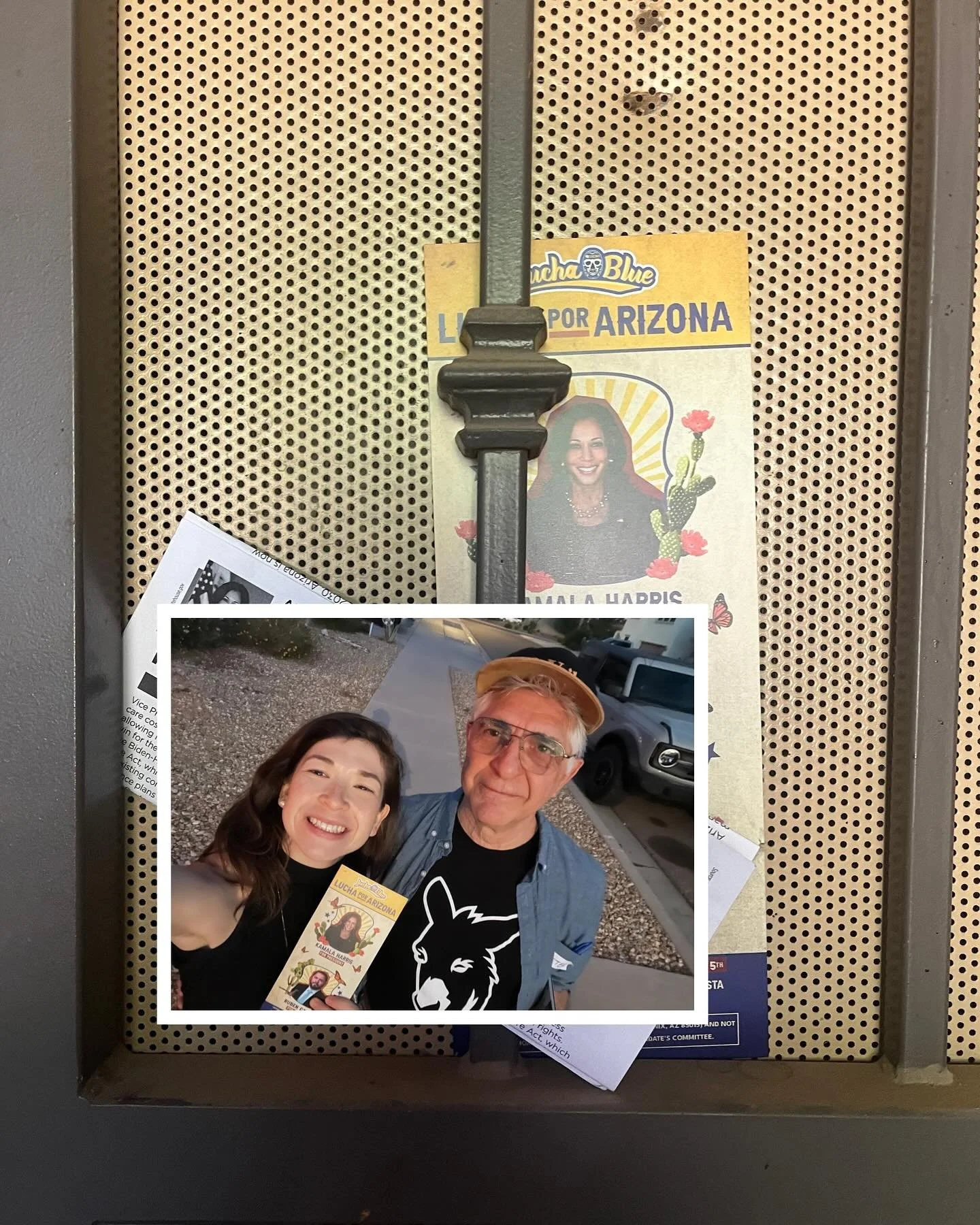 days canvassing w dad | nov 1 2024