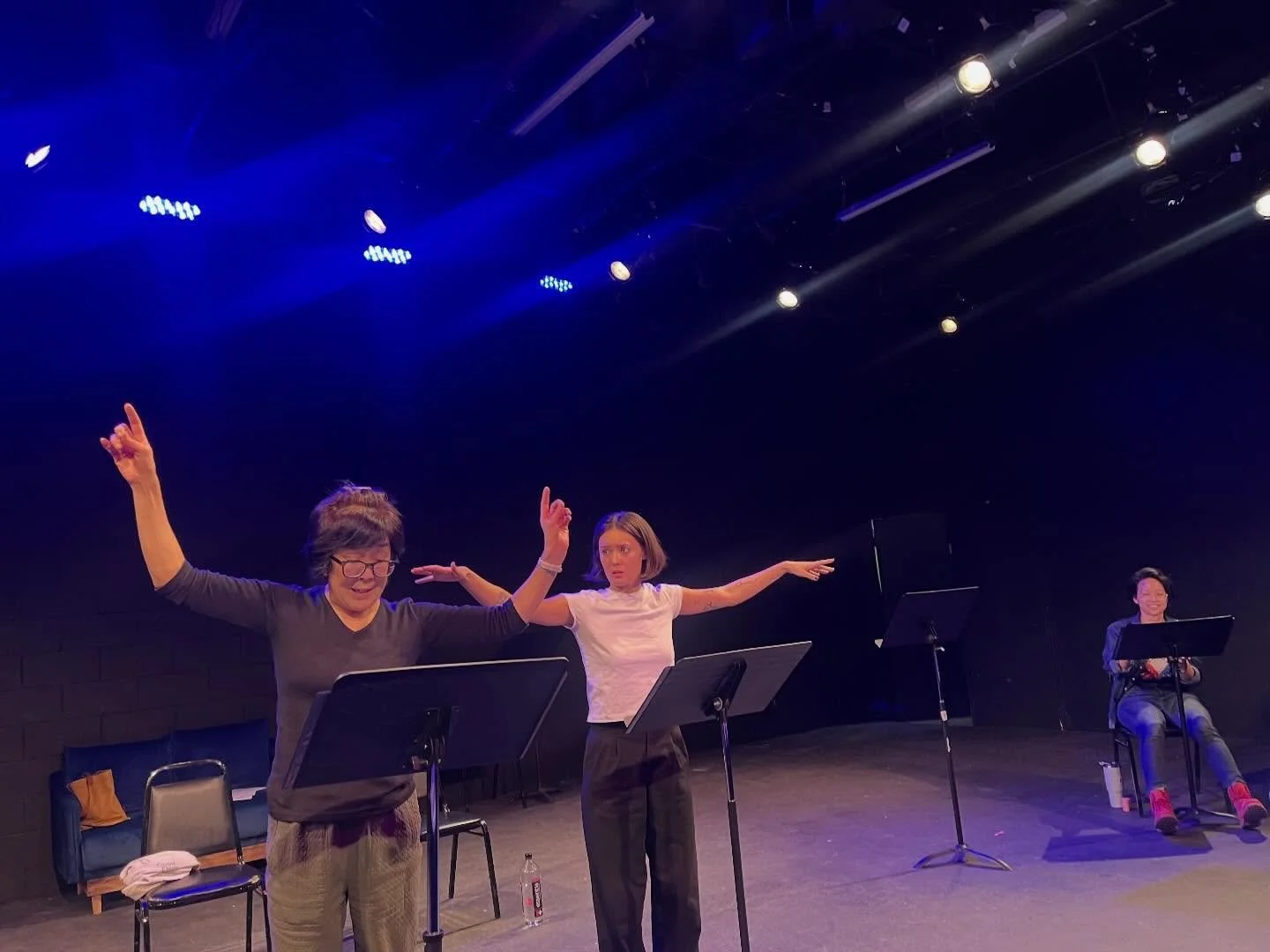 beautiful blessed new play dev
dec 11 2025

with the incomparable @iamatheatre @reena.dutt @sharonkeikoomi @imadjies