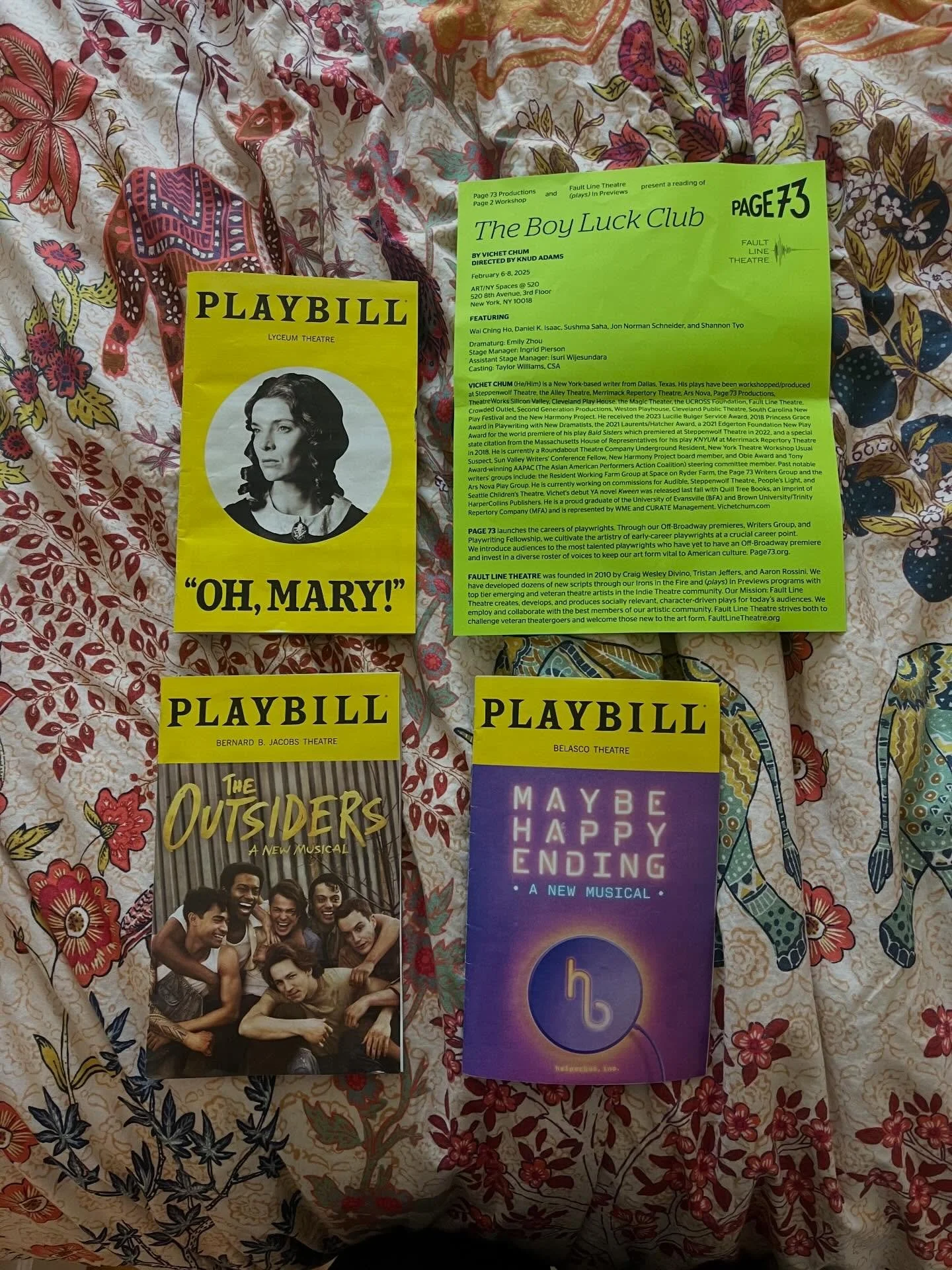 nyc theatre days | feb 10 2025