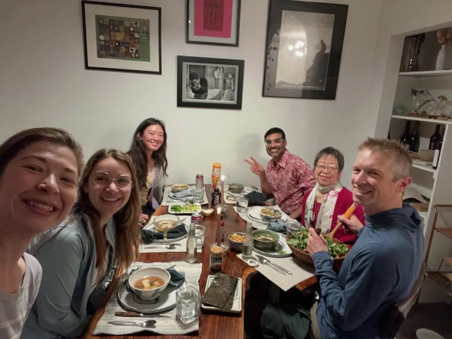 send off to Japan dinner ! | feb 23 2025