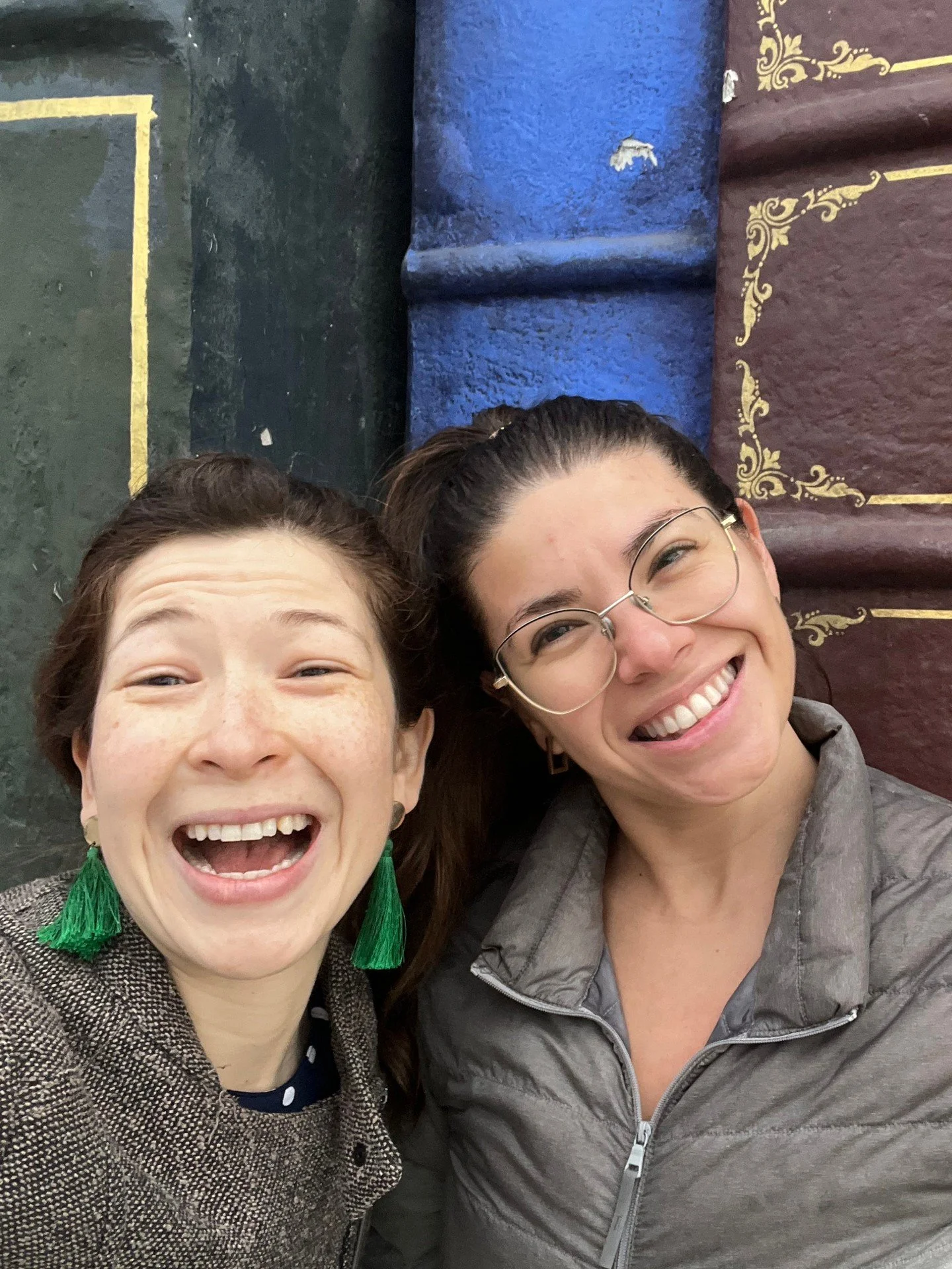 neighbor hood walks and big architectural book spines | apr 23 2025