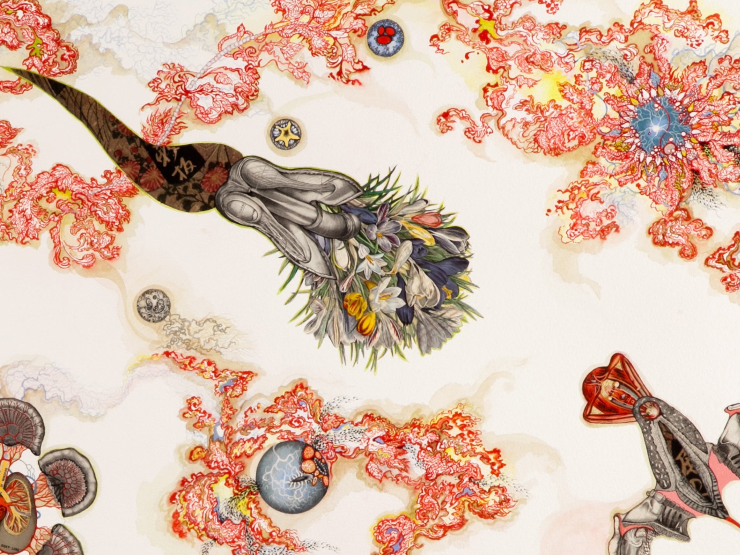 Death & the Maiden, detail