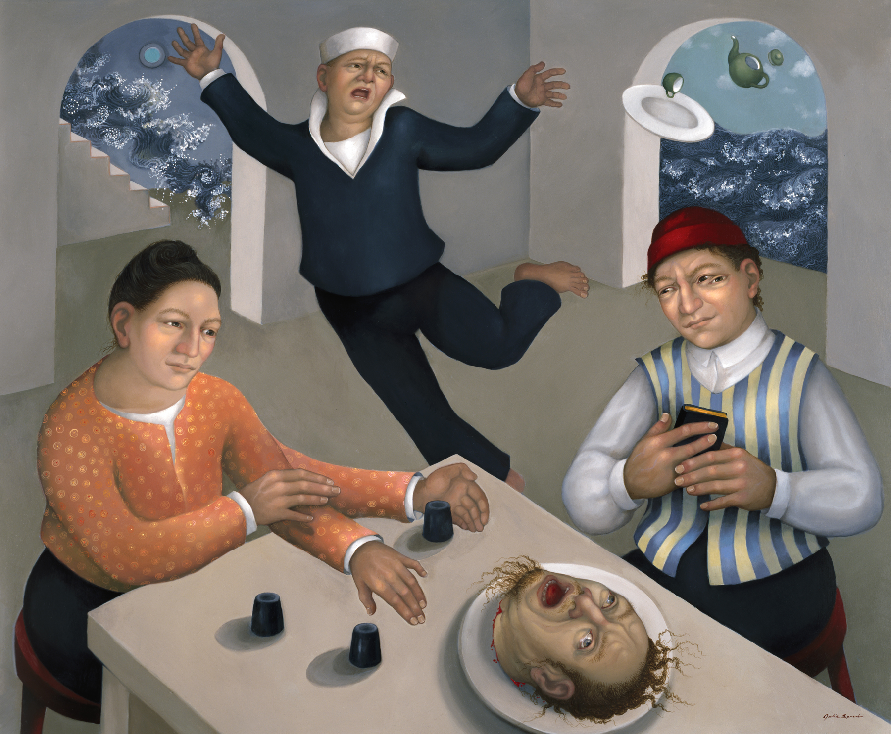Lucky 2012 oil on panel, 20 x 24 inches 