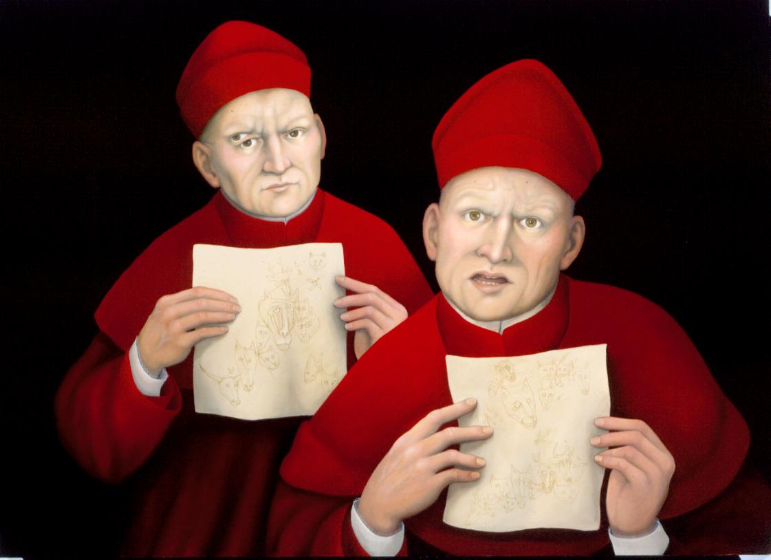 The Intercession 1998, oil on panel 22 x 30 inches, collection of the artist