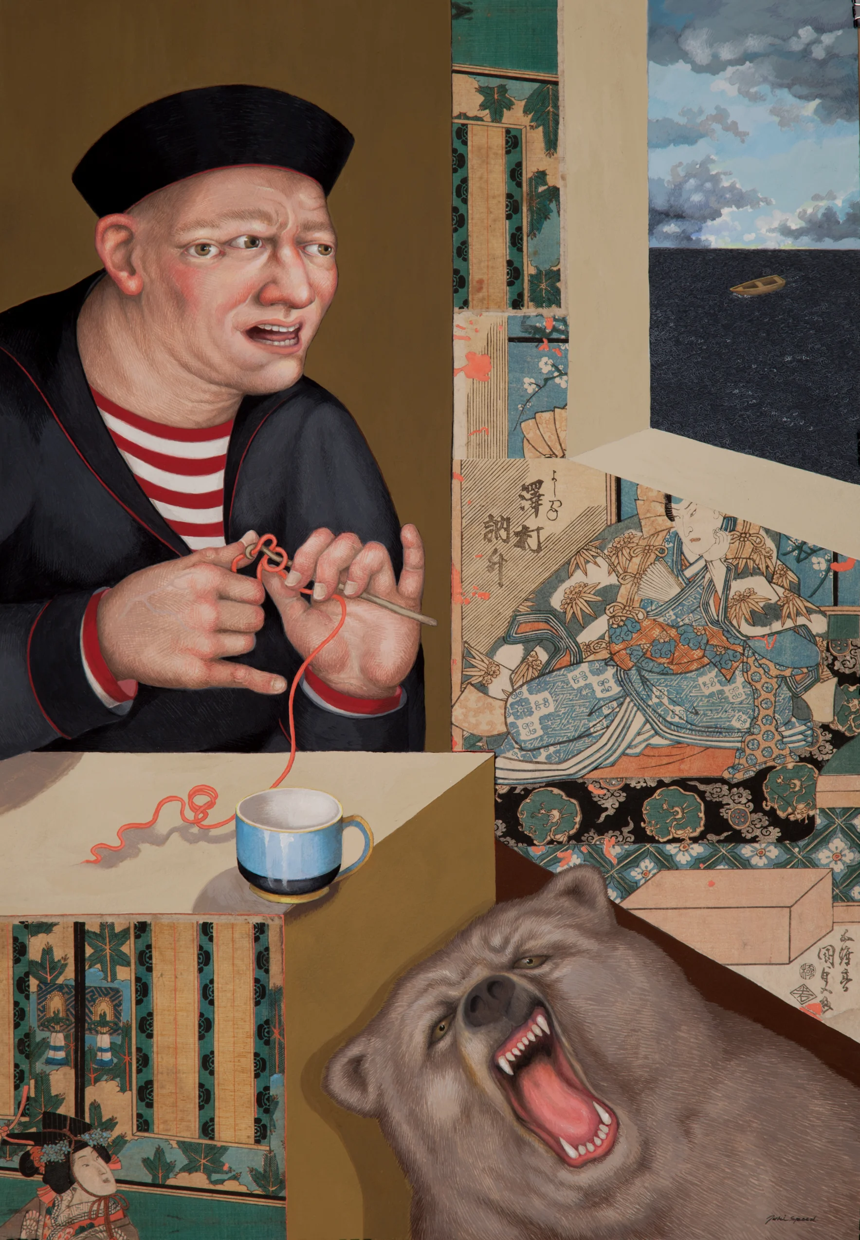 Missing 2014 gouache & collage, 29.50 x 20.50 tif
