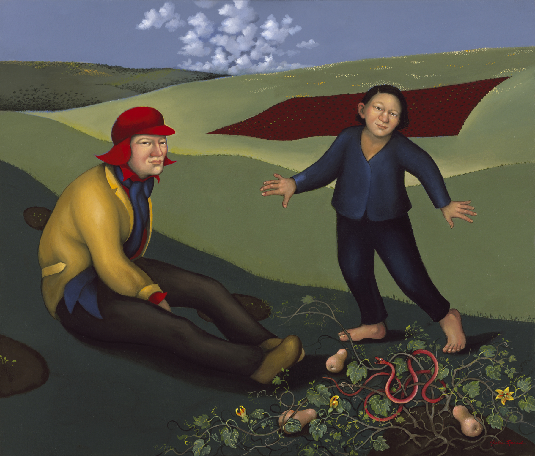 Red Racer 2016 oil on linen, 20 x 24 inches