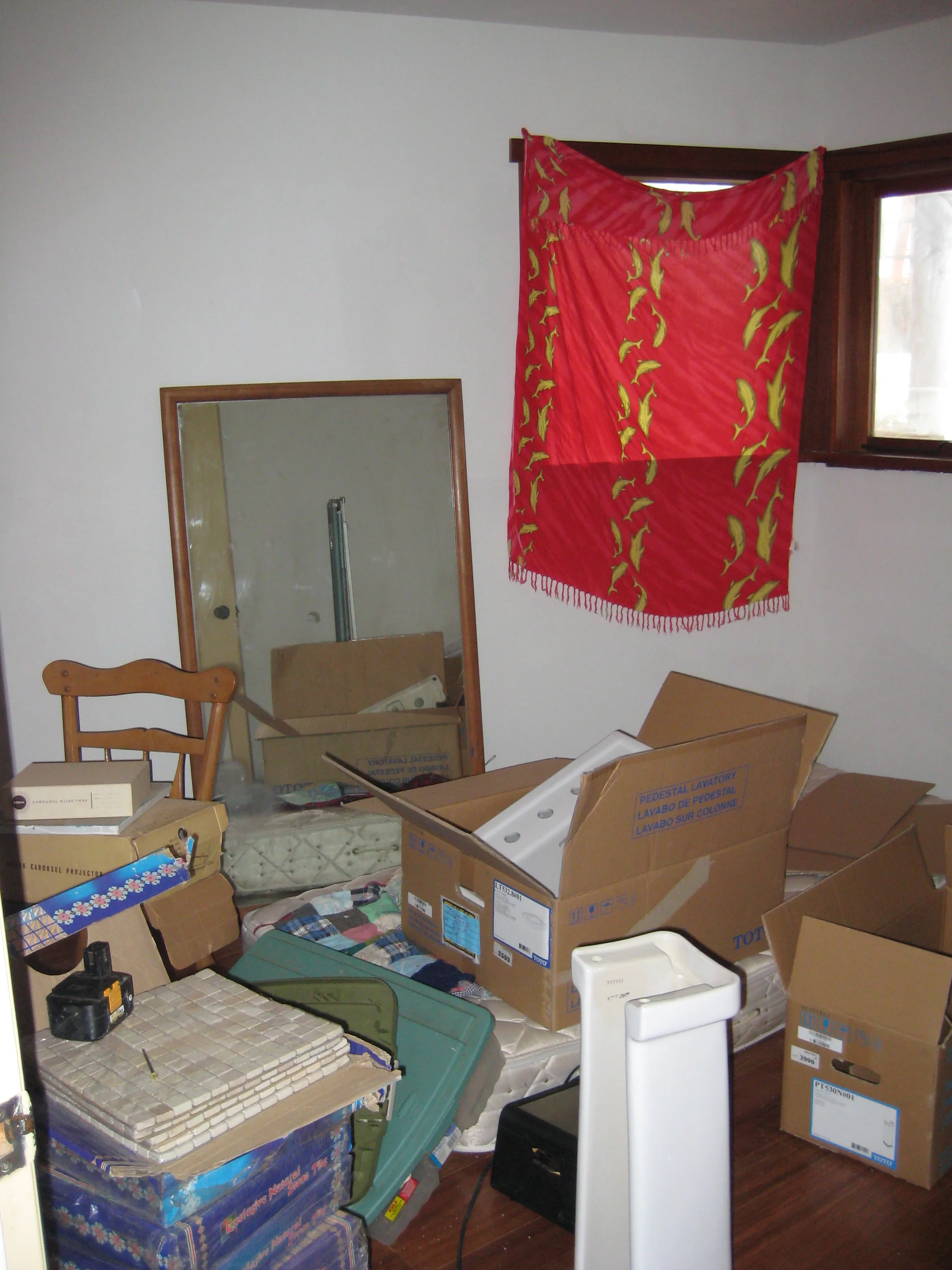 Queen Guest Bedroom Before