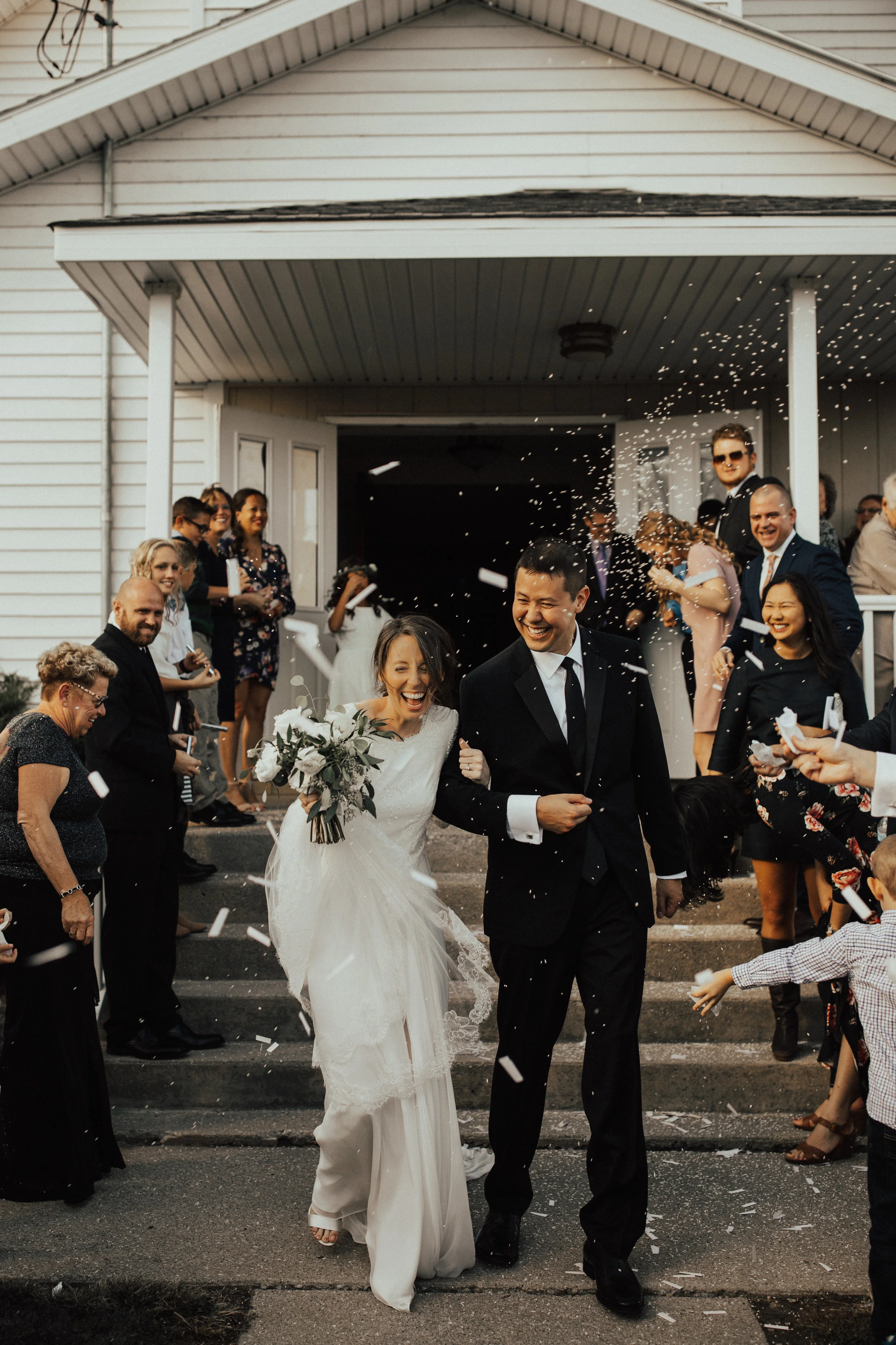 K+J. INDIANA FALL WEDDING