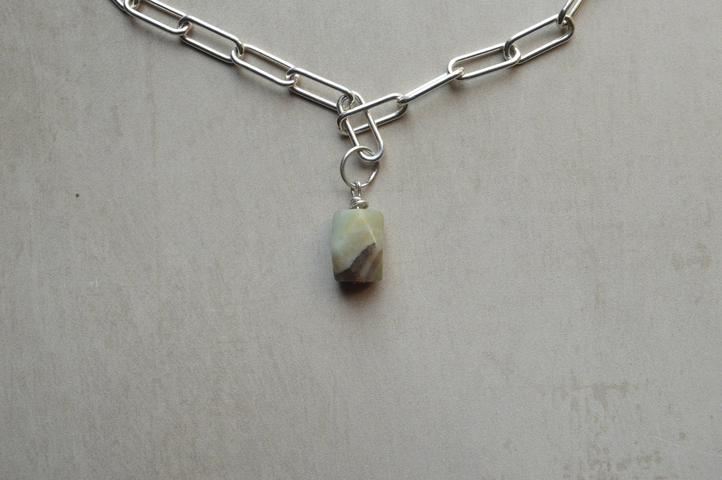 Ivy Necklace in Silver