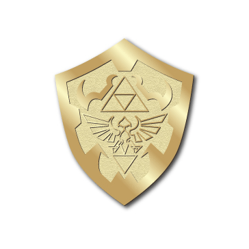 Master Shield Pin - Gold Edition