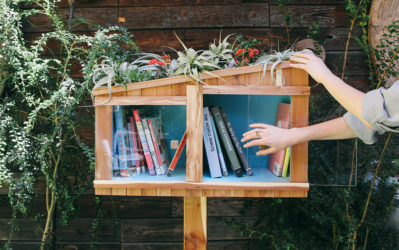 Sea Ranch-inspired library design by Ben Laramie, photography by Irene Kim
