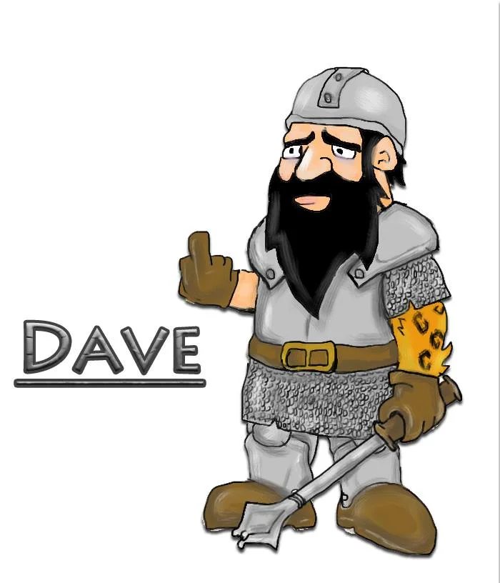 Dave, courtesy of Steve Wetherell. For his collection of Humor, Fantasy, Sci-Fi, and even Horror, visit his Amazon page .