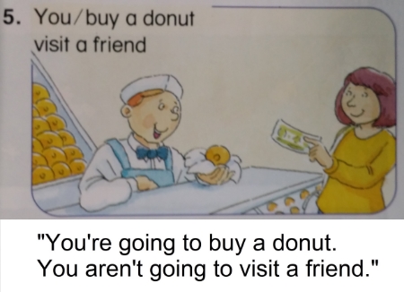 "How about this? You're going to shut your goddamn mouth and hand over the donut, and I'm not going to kick your ass. Are we clear?"