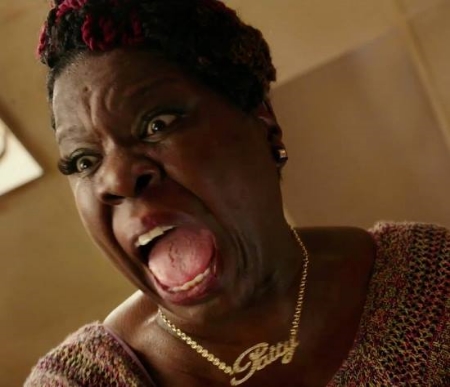 I know Ghostbusters probably does create a viable scenario in which a black character can get hysterical about ghosts, but come on, guys.